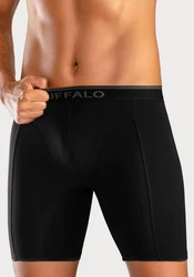 Buffalo Boxer in langer Form  schwarz