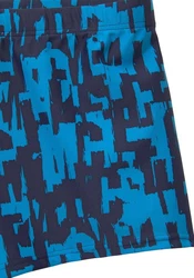 Chiemsee Boxer-Badehose mit Innenkordel Hellblau/Dunkelblau/Blau/Türkis