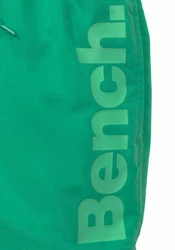 Bench. Badeshorts mit Logoschriftzug Grün/Neonfarben