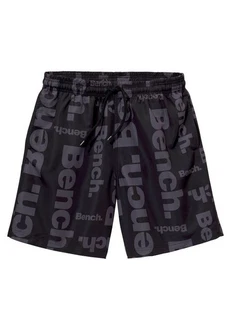 Bench. Badeshorts Schwarz/Dunkelgrau/Lila/Grau/Dunkelblau