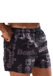 Bench. Badeshorts Beige/Hellblau/Schwarz