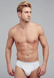 Jockey Slip Modern Classic Creme/Weiß/Grau