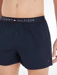 Tommy Hilfiger Underwear Boxershort mit Logo am Bund dunkelblau