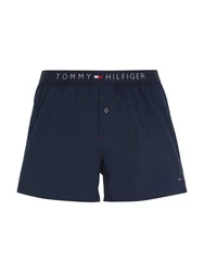 Tommy Hilfiger Underwear Boxershort mit Logo am Bund dunkelblau