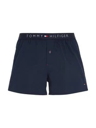 Tommy Hilfiger Underwear Boxershort mit Logo am Bund dunkelblau