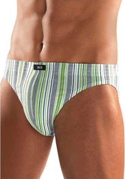 Slip im modischen Streifen (Packung, 3-St)
