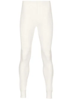 Trigema Lange Unterhose Ski/Sport Funktionshose (1-St) Weiß/Creme/Khaki