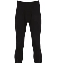 Trigema Lange Unterhose 3/4 Unterhose im Doppelpack schwarz