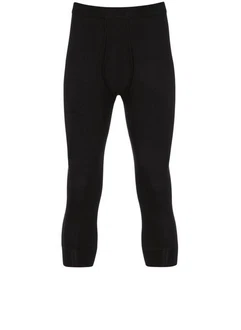 Trigema Lange Unterhose 3/4 Unterhose im Doppelpack schwarz Trigema Lange Unterhose 3/4 Unterhose im Doppelpack schwarz