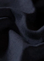 Trigema T-Shirt Knopfleiste schwarz