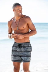 s.Oliver Badeshorts Dunkelgrau/Grau/Dunkelblau/Schwarz