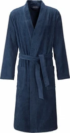 Herrenbademantel Adam, ideal fr Sauna & Spa, Hotelbademantel, Morgenmantel, Langform, Velours, Kimono-Kragen, Grtel, Velours, Kimonoform