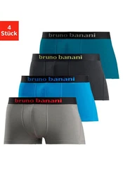 Bruno Banani Hipster Boxershorts mit Logo Webbund 