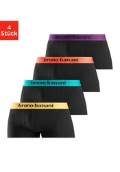 Bruno Banani Hipster Boxershorts mit Logo Webbund 