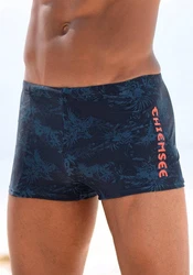 Chiemsee Boxer-Badehose Rot/Dunkelblau/Lila/Braun