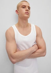 BOSS Unterhemd Tank Top (3-St) 