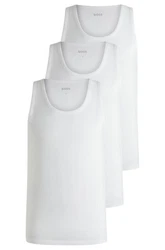 BOSS Unterhemd Tank Top (3-St) 