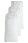 BOSS Unterhemd Tank Top (3-St) 