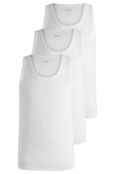 BOSS Unterhemd Tank Top (3-St) 