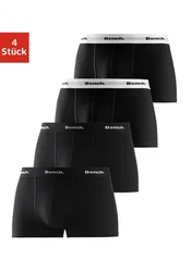 Bench. Hipster Boxershorts (4-St) Schwarz