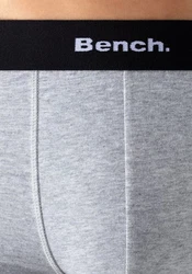 Bench. Hipster Boxershorts (4-St) Grau/Mischfarben/Blau/Bordeaux/Rot/Rosa