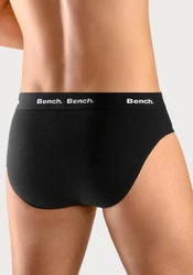 Bench. Slip mit kontrastfarbigem Webbündchen Rosa/Mischfarben/Schwarz/Dunkelrot