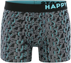 HAPPY SHORTS Retro Pants Trunks Grün/Türkis/Lila/Grau