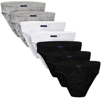 BRUBAKER Slip Herren Unterhose aus Baumwolle 