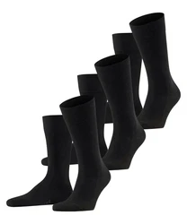 FALKE Socken 'Family' Schwarz