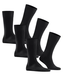 FALKE Socken 'Family' Schwarz