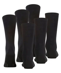 FALKE Socken 'Family' Schwarz