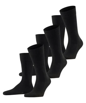 FALKE Socken 'Family' Schwarz