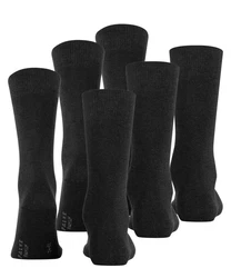 FALKE Socken 'Family' grau/anthrazit