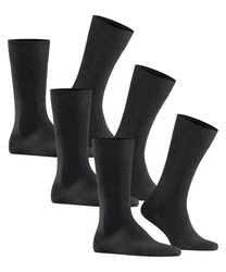 FALKE Socken 'Family' grau/anthrazit
