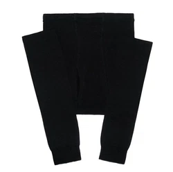 WERI SPEZIALS Strumpfhersteller GmbH Strickstrumpfleggings Herren Leggings Schwarz/Dunkelgrau