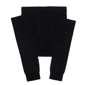 WERI SPEZIALS Strumpfhersteller GmbH Strickstrumpfleggings Herren Leggings Schwarz/Dunkelgrau