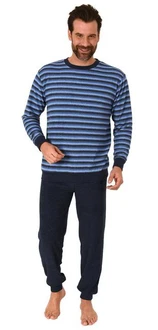 Trend by Normann Pyjama Herren Schlafanzug Dunkelblau/Blau/Hellblau/Lila Trend by Normann Pyjama Herren Schlafanzug Dunkelblau/Blau/Hellblau/Lila
