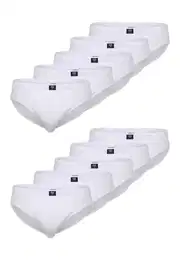 Slip Herren Slips Unterhosen 10er Pack (10-St)