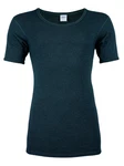 wobera NATUR Unterhemd mit 1/2 Arm oder Shirt für Herren Blau/Türkis/Grün/Dunkelgrün