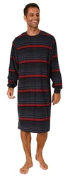 Normann Herren Pyjama Nachthemd Rot/Mischfarben/Gelb/Schwarz/Lila/Dunkelblau