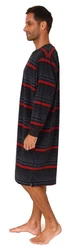 Normann Herren Pyjama Nachthemd Rot/Mischfarben/Gelb/Schwarz/Lila/Dunkelblau