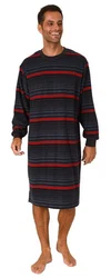 Normann Herren Pyjama Nachthemd Rot/Mischfarben/Gelb/Schwarz/Lila/Dunkelblau