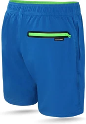 normani Badeshorts Nio Herren Blau/Türkis