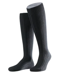FALKE Teppich I.S. KH 3P Socke Schwarz/Dunkelblau/Dunkelgrau/Grau