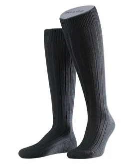 FALKE Teppich I.S. KH 3P Socke Schwarz/Dunkelblau/Dunkelgrau/Grau