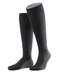 FALKE Teppich I.S. KH 3P Socke Dunkelgrau/Schwarz/Grau/Dunkelblau