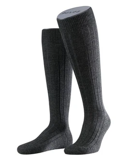 FALKE Teppich I.S. KH 3P Socke Dunkelgrau/Schwarz/Grau/Dunkelblau