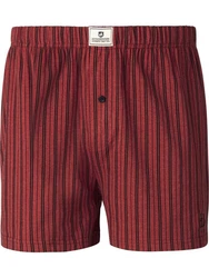 Jan Vanderstorm Slip THURE (Set) Bordeaux/Dunkelrot/Rot/Grau
