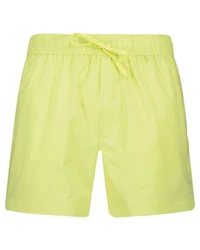 Samsoe & Samsoe Herren Badeshorts MOSES (1-St) Gelb/Neonfarben/Grün
