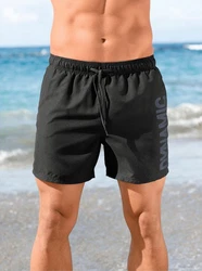 Witt Badehose Badeshorts Schwarz/Dunkelblau